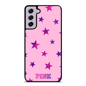 PINK VICTORIA SECRET STARS Samsung Galaxy S21 FE Case