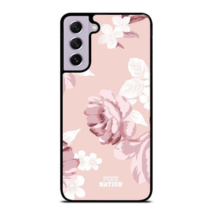 PINK VICTORIA'S SECRET FLOWER Samsung Galaxy S21 FE Case