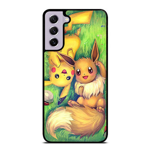 POKEMON EEVEE AND PIKACHU Samsung Galaxy S21 FE Case POKEMON EEVEE AND PIKACHU Samsung Galaxy S21 FE Case