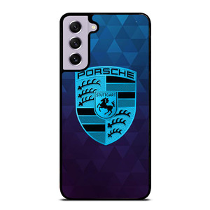 PORSCHE CAR BLUE LOGO Samsung Galaxy S21 FE Case