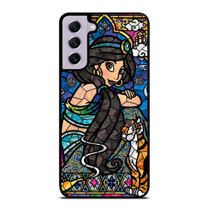 Princess Jasmine Aladdin Fairy Tale Stained Samsung Galaxy S21 FE Case