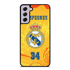 REAL MADRID CF CAMPEONES 34 Samsung Galaxy S21 FE Case REAL MADRID CF CAMPEONES 34 Samsung Galaxy S21 FE Case