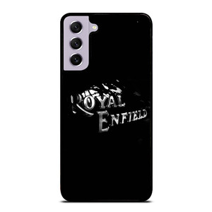 ROYAL ENFIELD BLACK TANK METAL LOGO Samsung Galaxy S21 FE Case
