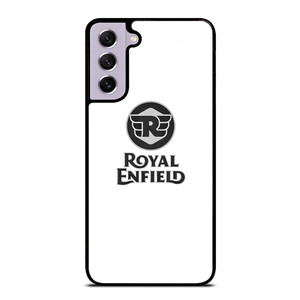 ROYAL ENFIELD WHITE LOGO Samsung Galaxy S21 FE Case ROYAL ENFIELD WHITE LOGO Samsung Galaxy S21 FE Case