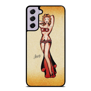 SAILOR JERRY BIKINI GIRL TATTOO Samsung Galaxy S21 FE Case SAILOR JERRY BIKINI GIRL TATTOO Samsung Galaxy S21 FE Case