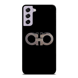 SALVATORE FERRAGAMO LOGO BLACK Samsung Galaxy S21 FE Case SALVATORE FERRAGAMO LOGO BLACK Samsung Galaxy S21 FE Case