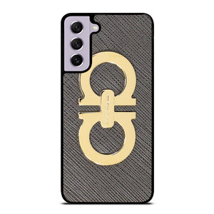 SALVATORE FERRAGAMO LOGO Samsung Galaxy S21 FE Case SALVATORE FERRAGAMO LOGO Samsung Galaxy S21 FE Case