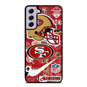SAN FRANCISCO 49ERS NFL STICKER BOMB Samsung Galaxy S21 FE Case