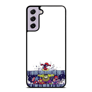 SPIDERMAN VS ALL MARVEL HEROES KAWAII Samsung Galaxy S21 FE Case