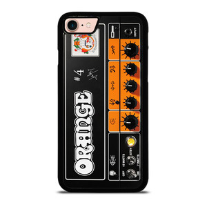 ORANGE GUITAR BASS AMP HEAD iPhone 8 Case ORANGE GUITAR BASS AMP HEAD iPhone 8 Case