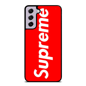 SUPREME SIMPLE LOGO Samsung Galaxy S21 FE Case