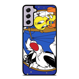 SYLVESTER AND TWEETY CARTOON Samsung Galaxy S21 FE Case