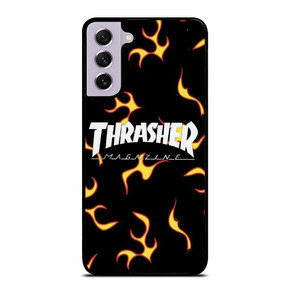 THRASHER SKATEBOARD MAGAZINE FLAME Samsung Galaxy S21 FE Case
