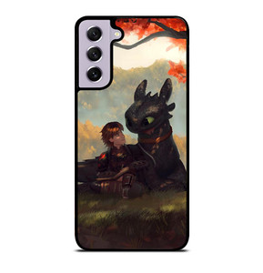 TOOTHLESS AND HICCUP ART Samsung Galaxy S21 FE Case
