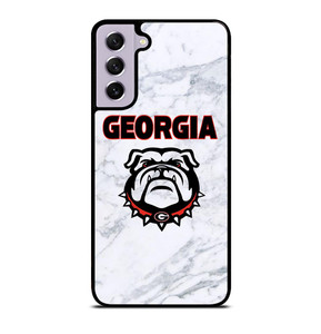 UGA GEORGIA BULLDOGS MARBLE LOGO Samsung Galaxy S21 FE Case