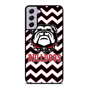 UGA GEORGIA BULLDOGS STRIPE LOGO Samsung Galaxy S21 FE Case