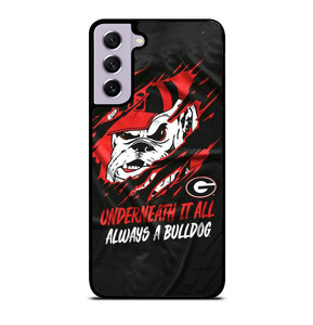 UGA GEORGIA BULLDOGS UNDERNEATH IT ALL Samsung Galaxy S21 FE Case