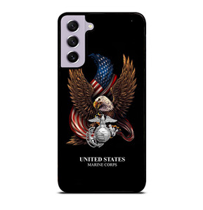 UNITED STATES MARINE CORPS USMC LOGO Samsung Galaxy S21 FE Case UNITED STATES MARINE CORPS USMC LOGO Samsung Galaxy S21 FE Case