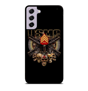 USMC MARINE CORPS SKULL LOGO Samsung Galaxy S21 FE Case USMC MARINE CORPS SKULL LOGO Samsung Galaxy S21 FE Case