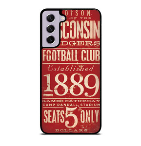 WISCONSIN BADGER OLD TICKET Samsung Galaxy S21 FE Case