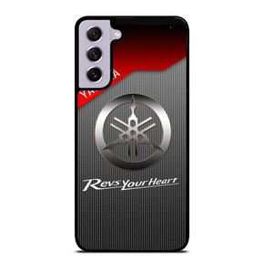 YAMAHA REVS YOUR HEART METAL LOGO Samsung Galaxy S21 FE Case