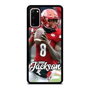 LAMAR JACKSON LOUISVILLE NFL Samsung Galaxy S20 Case LAMAR JACKSON LOUISVILLE NFL Samsung Galaxy S20 Case