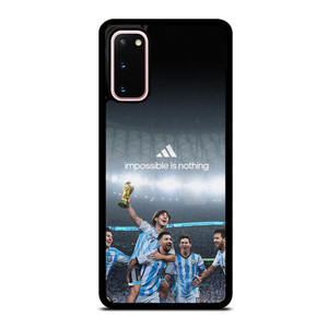 LIONEL MESSI IMPOSSIBLE IS NOTHING ADIDAS Samsung Galaxy S20 Case LIONEL MESSI IMPOSSIBLE IS NOTHING ADIDAS Samsung Galaxy S20 Case