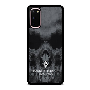 MARCELO BURLON SKULL LOGO Samsung Galaxy S20 Case MARCELO BURLON SKULL LOGO Samsung Galaxy S20 Case