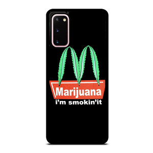 MARIJUANA X MCDONALD FUNNY Samsung Galaxy S20 Case