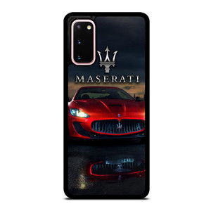 MASERATI RED CAR LOGO Samsung Galaxy S20 Case MASERATI RED CAR LOGO Samsung Galaxy S20 Case