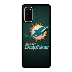 MIAMI DOLPHINS WOODEN LOGO Samsung Galaxy S20 Case MIAMI DOLPHINS WOODEN LOGO Samsung Galaxy S20 Case