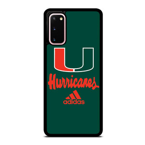 MIAMI HURRICANES GREEN LOGO Samsung Galaxy S20 Case