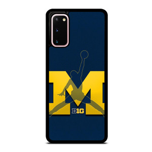 MICHIGAN WOLVERINES AIR JORDAN Samsung Galaxy S20 Case MICHIGAN WOLVERINES AIR JORDAN Samsung Galaxy S20 Case