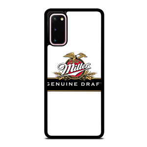 MILLER GENUINE DRAFT BEER CAN Samsung Galaxy S20 Case MILLER GENUINE DRAFT BEER CAN Samsung Galaxy S20 Case