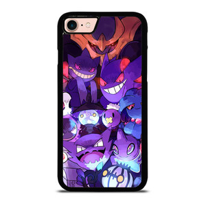 POKEMON GASTLY HAUNTER GENGAR ART GO iPhone 8 Case