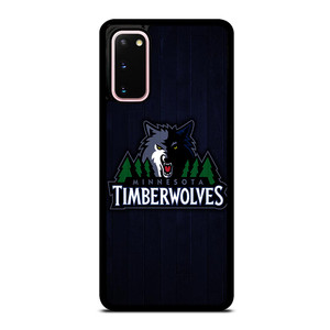 MINNESOTA TIMBERWOLVES WOODEN LOGO Samsung Galaxy S20 Case