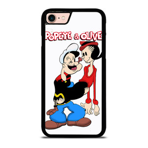 POPEYE AND OLIVE In Love iPhone 8 Case
