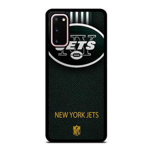 NEW YORK JETS LEATHER LOGO Samsung Galaxy S20 Case NEW YORK JETS LEATHER LOGO Samsung Galaxy S20 Case