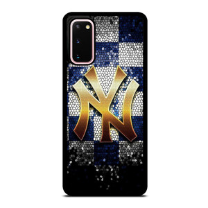NEW YORK YANKEES GLASS ART Samsung Galaxy S20 Case NEW YORK YANKEES GLASS ART Samsung Galaxy S20 Case