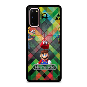 NINTENDO SWITCH GAME COLLECTION Samsung Galaxy S20 Case NINTENDO SWITCH GAME COLLECTION Samsung Galaxy S20 Case