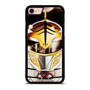 POWER RANGERS WHITE iPhone 8 Case POWER RANGERS WHITE iPhone 8 Case