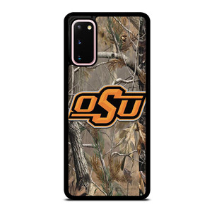 OKLAHOMA STATE UNIVERSITY CAMO LEAF Samsung Galaxy S20 Case OKLAHOMA STATE UNIVERSITY CAMO LEAF Samsung Galaxy S20 Case