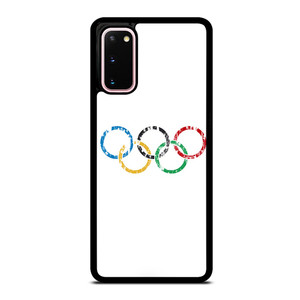 OLYMPIC RINGS LOGO BRUSHED Samsung Galaxy S20 Case OLYMPIC RINGS LOGO BRUSHED Samsung Galaxy S20 Case