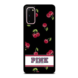 PINK VICTORIA'S SECRET CHERRY Samsung Galaxy S20 Case