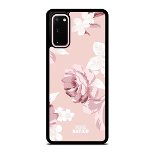 PINK VICTORIA'S SECRET FLOWER Samsung Galaxy S20 Case PINK VICTORIA'S SECRET FLOWER Samsung Galaxy S20 Case