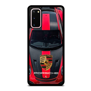 PORSCHE RED CAR LOGO Samsung Galaxy S20 Case PORSCHE RED CAR LOGO Samsung Galaxy S20 Case