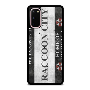RACCOON CITY RESIDENT EVIL SIGN Samsung Galaxy S20 Case RACCOON CITY RESIDENT EVIL SIGN Samsung Galaxy S20 Case