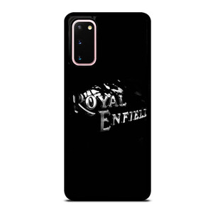 ROYAL ENFIELD BLACK TANK METAL LOGO Samsung Galaxy S20 Case ROYAL ENFIELD BLACK TANK METAL LOGO Samsung Galaxy S20 Case