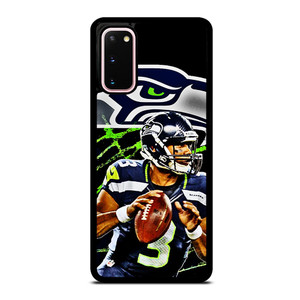 RUSSELL WILSON SEATTLE SEAHAWKS ART Samsung Galaxy S20 Case RUSSELL WILSON SEATTLE SEAHAWKS ART Samsung Galaxy S20 Case