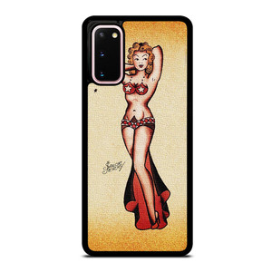 SAILOR JERRY BIKINI GIRL TATTOO Samsung Galaxy S20 Case SAILOR JERRY BIKINI GIRL TATTOO Samsung Galaxy S20 Case